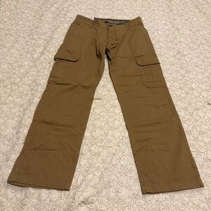 NWT Lee Men's Motion Stretch Regular Fit Straight Leg Cargo Pants Size 32 X 30